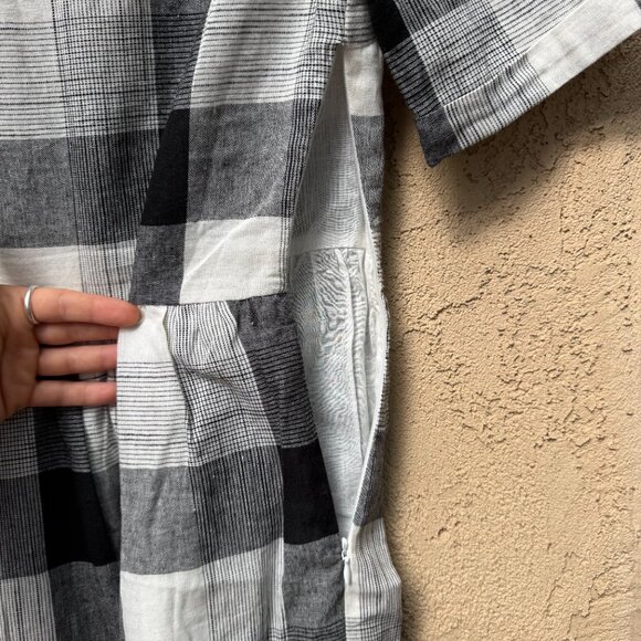 Piper and Scoot Plaid Midi Dress - Picture 3 of 5